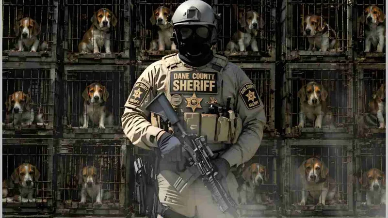 Ridglan Farms round #2: tear gas, mass busts, & no beagles rescued