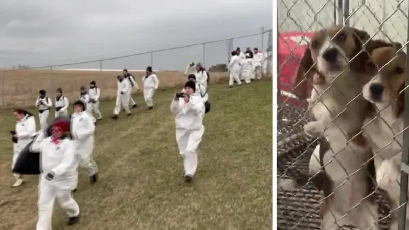 Ridglan Farms break-in, animal rights activists storm facility