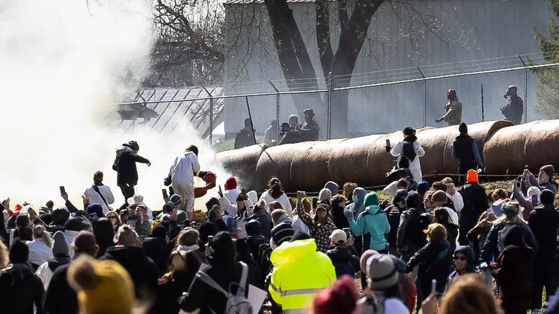 Activists Tear-Gassed at Failed Raid of Beagle Research Facility