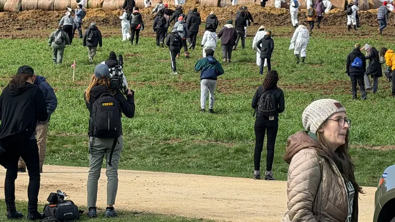 Tear gas, arrests reported as more than 1,000 activists attempt break-in at Ridglan Farms