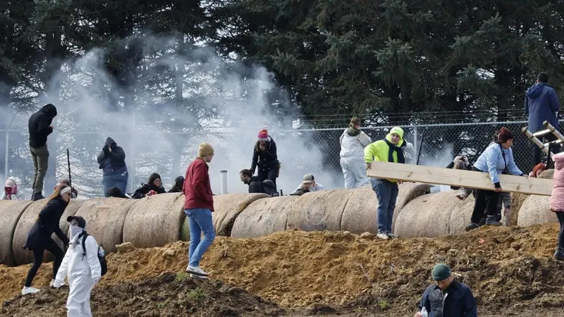 Raid on Wisconsin beagle breeding and research facility repelled by tear gas, rubber bullets